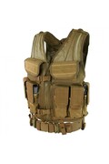 CS TRAINING HUNTING BLACK TACTICAL VEST STURDY MILITARY COMBAT VEST